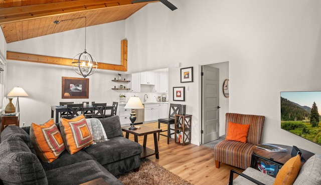 Modern Ketchum Condo: Steps to Atkinson Park & Trail - Walk to Town - Dogs OK