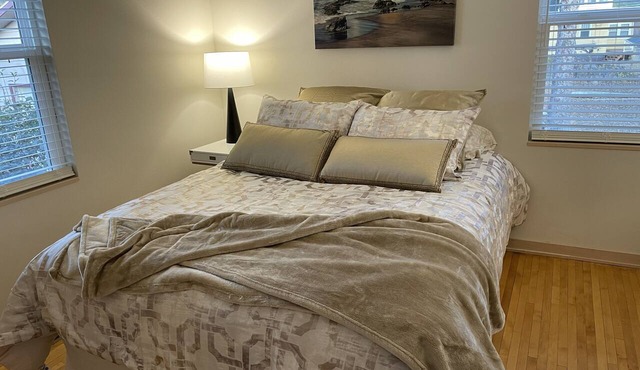 Stunning! Modern with original hardwood!