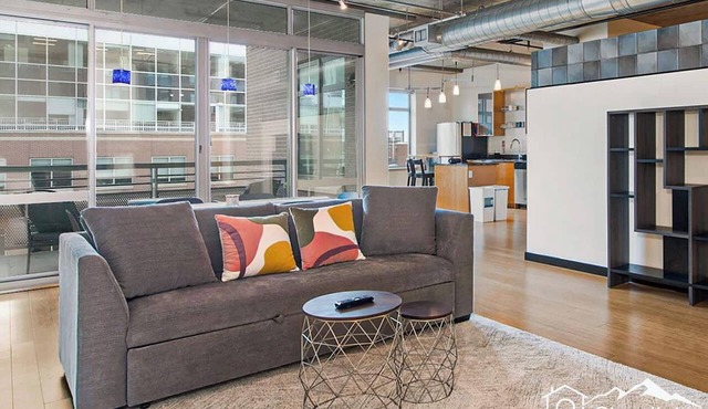 Union Station Loft Covered Parking Gym Patio
