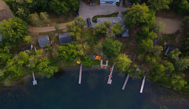 Webb Lake, Hackensack, Northern MN - 3 Bedroom, Sleeps 8 - Cabin #7 Blue Water