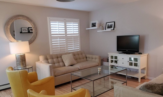 Riverfront House | Hip Strip Suites: Trendy Three Bedroom Townhome