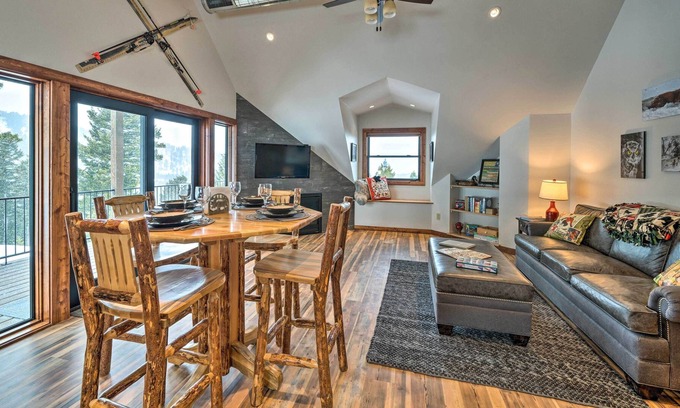Bozeman Apartment | Mountain Retreat w/ Scenic View of Bridger Mtns!