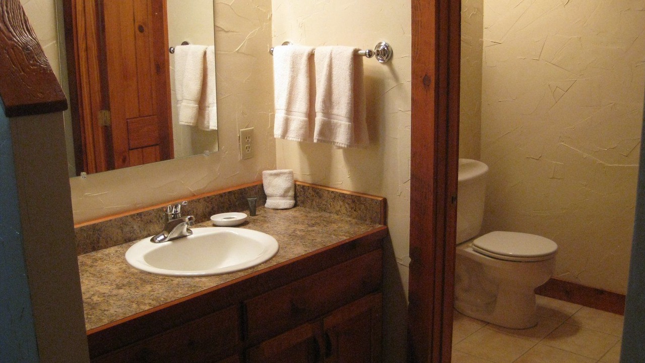 Photo of Bathroom in East Glacier Park Village