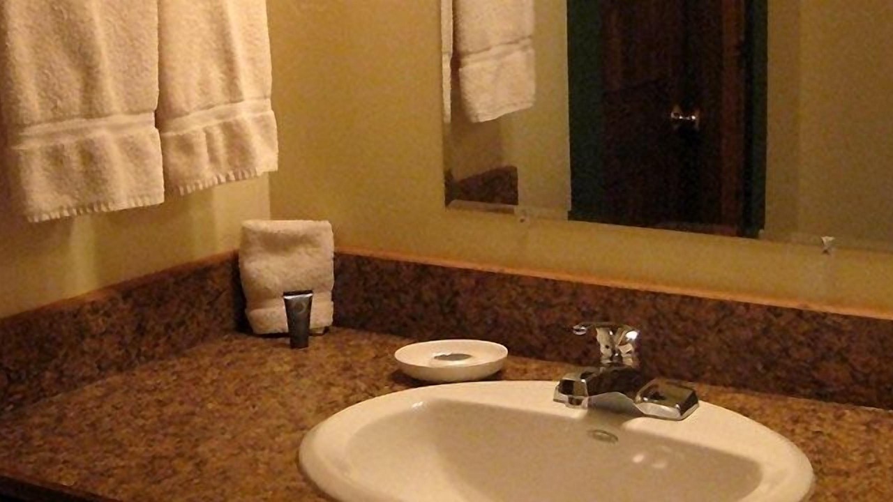 Photo of Bathroom in East Glacier Park Village