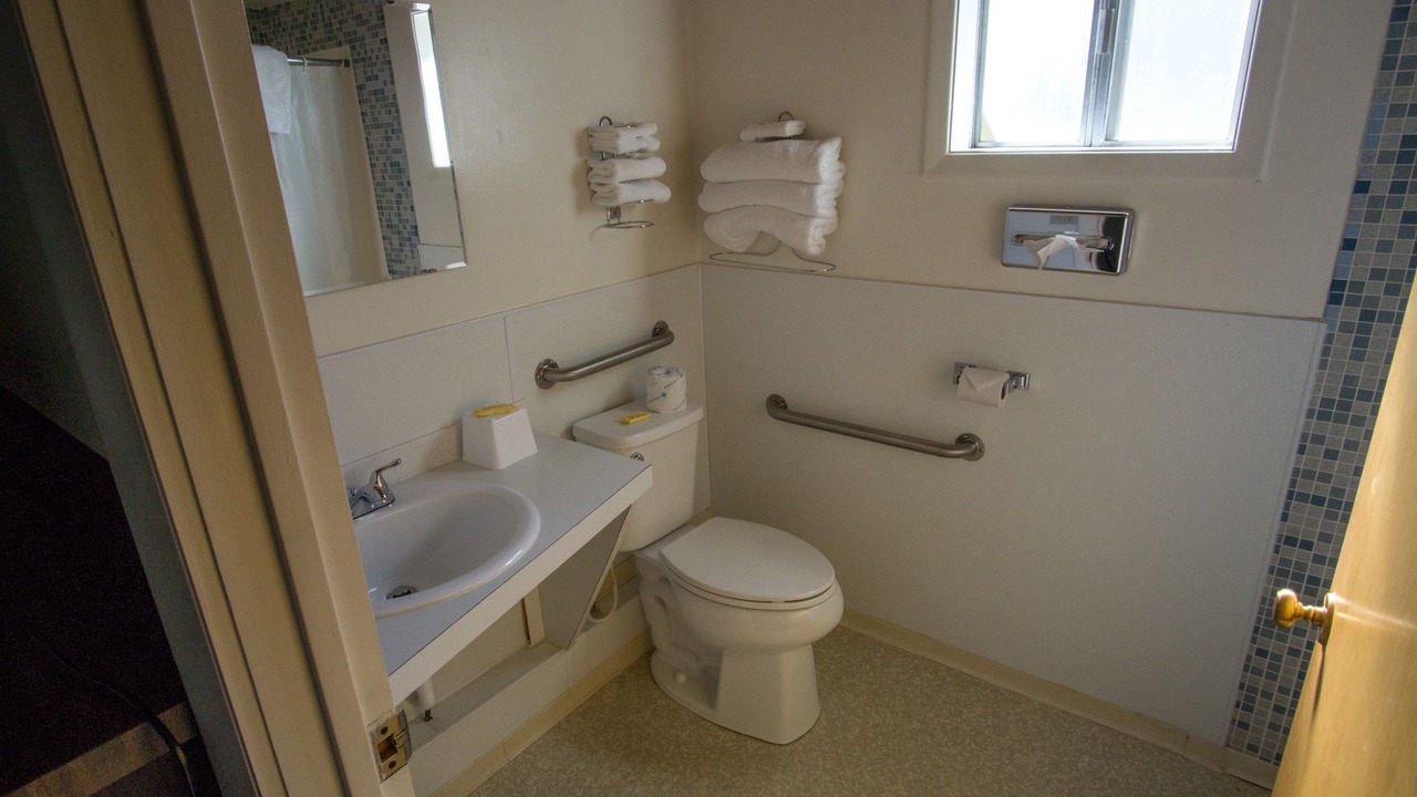 Photo of Bathroom in East Glacier Park Village