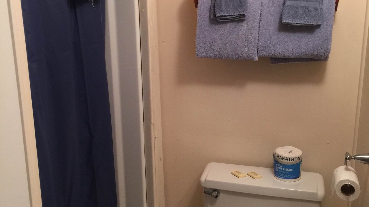 Photo of Bathroom in East Glacier Park Village