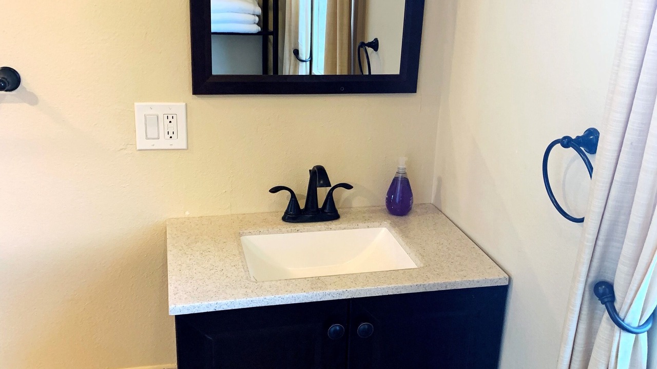 Photo of Bathroom in East Glacier Park Village