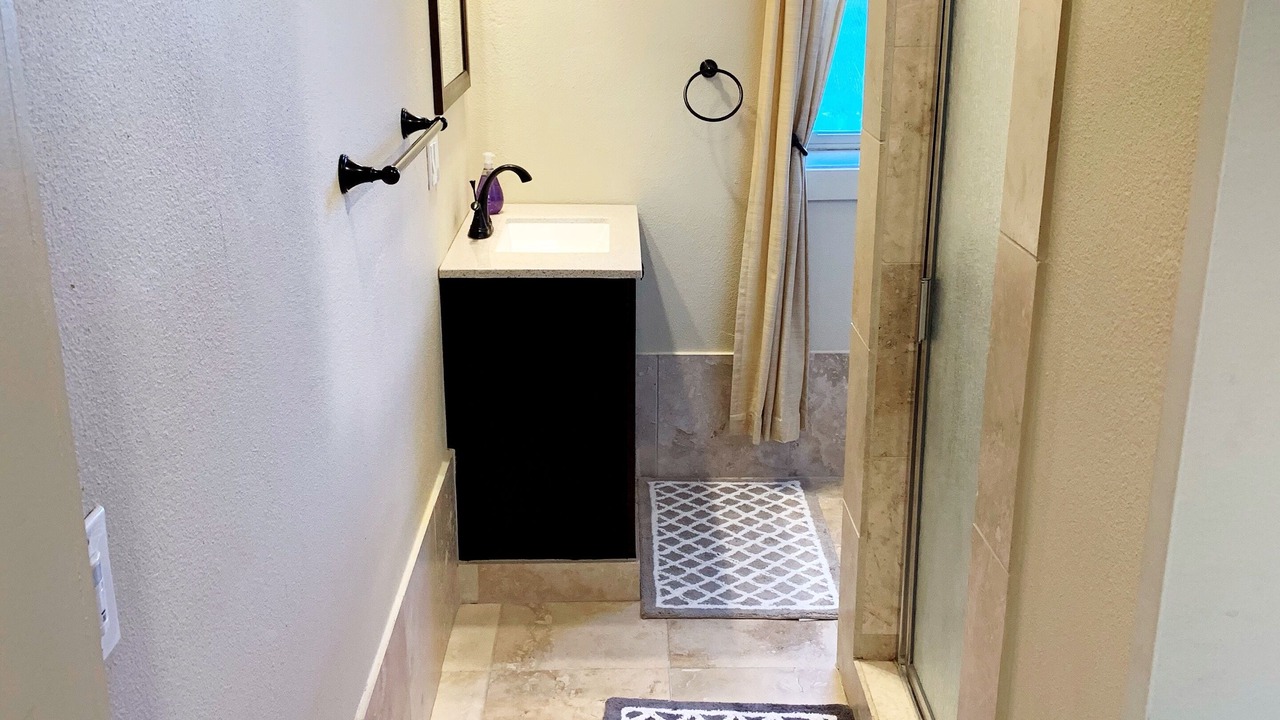 Photo of Bathroom in East Glacier Park Village