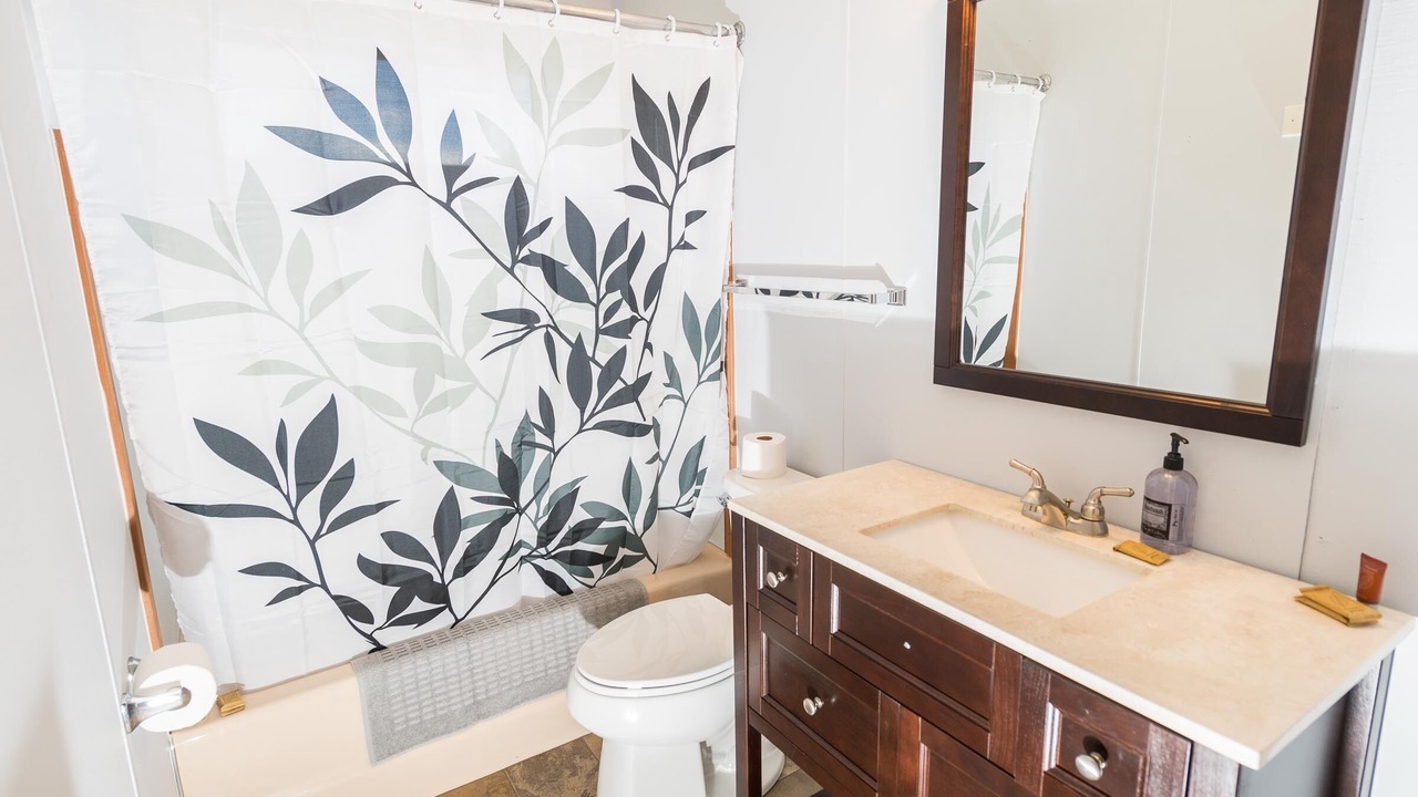 Photo of Bathroom in East Glacier Park Village