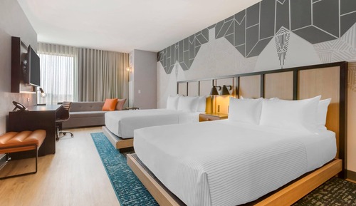 Room 2 Queen Beds, Nonsmoking, Accessible