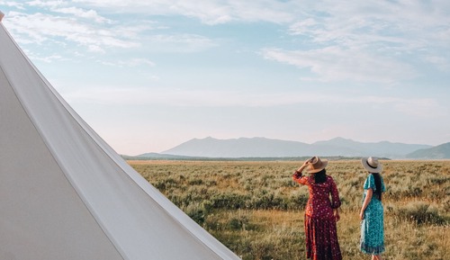 King Tent with Shared Bathroom