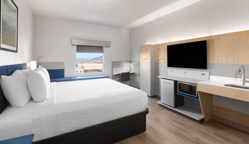 Room, 1 King Bed, Mobility Accessible, Non Smoking (Bathtub and Shower with Grab Bars)
