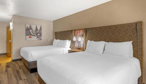 Queen Room with Two Queen Beds and Roll-In Shower - Disability Access/Non-Smoking