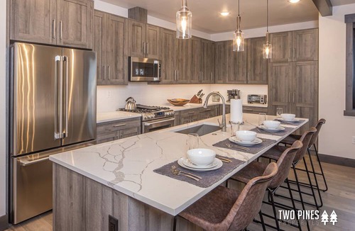Big Sky Condo | Modern Rustic Home With Mountain Views!
